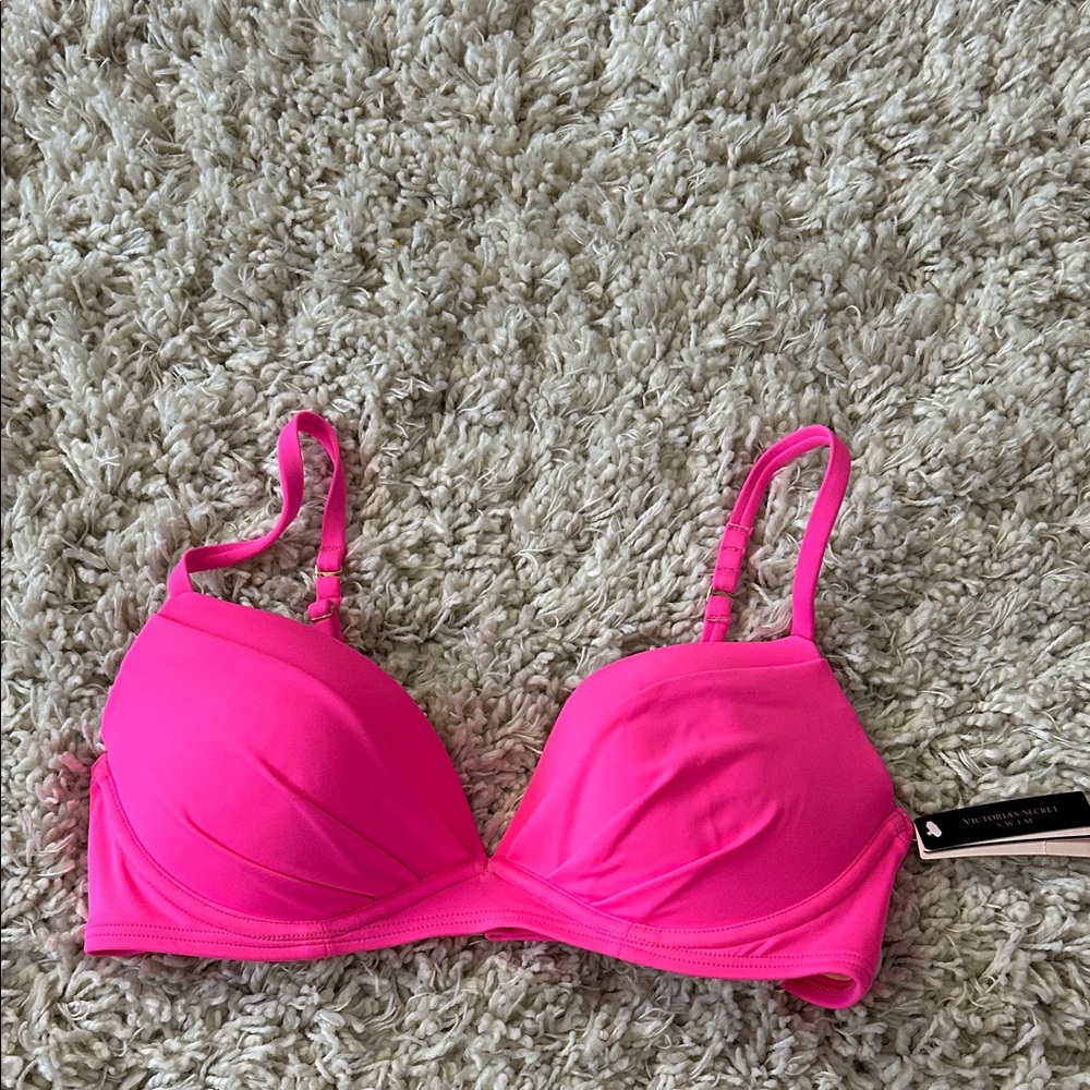 Victoria's Secret Bright Pink Swim Bra